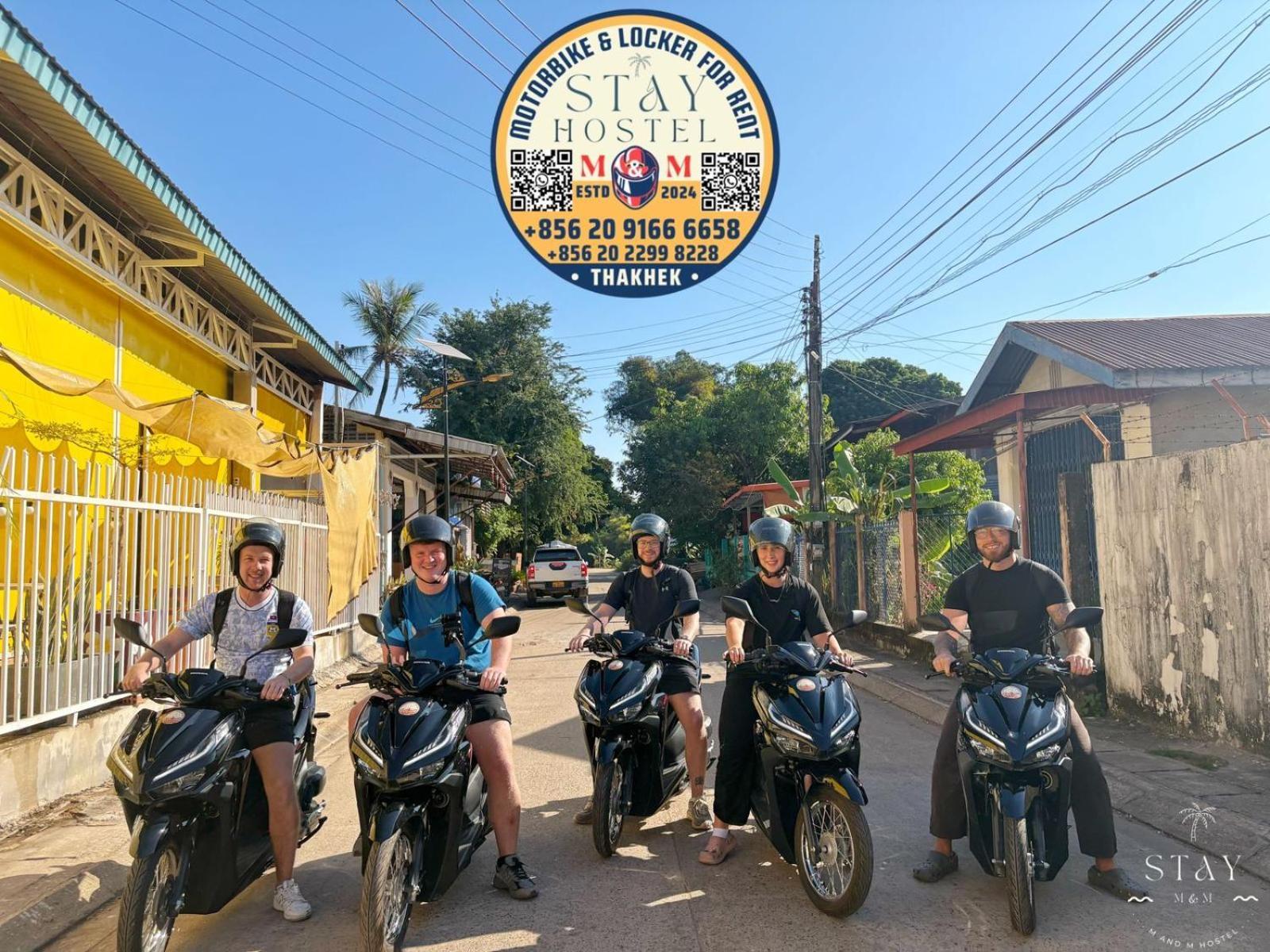 Stay Hostel - Motorbike & Locker Rental Thakhek Exterior photo